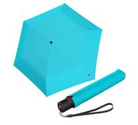 Knirps Parapluie de poche Ultra U.200 Duomatic – ouverture/fermeture automatique – coupe-vent – Aqua