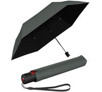 Knirps Parapluie de poche Ultra U.200 Medium Duomatic - Ouverture et fermeture automatique - Résistant aux tempêtes - Coupe-vent, Forest avec protection contre les UV et la chaleur, 95 cm