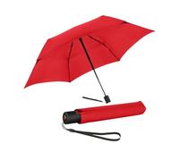Knirps Parapluie de poche Ultra U.200 Medium Duomatic - ouverture et fermeture automatique - résistant aux tempêtes - coupe-vent - Rouge