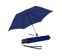 Knirps Parapluie de poche Ultra U.200 Medium Duomatic - ouverture et fermeture automatique - résistant aux tempêtes - coupe-vent - Navy