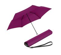 Knirps Parapluie de Poche Ultra US.050 Slim Manual - Ultra léger et Plat - résistant aux tempêtes - Coupe-Vent - 21 cm - Berry