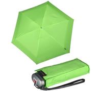 Knirps Parapluie Mini Parapluie de poche de voyage petit léger - Rayures, vert, 93 cm