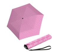 Knirps Parapluie de poche ultra US.050 Slim Manual - Ultra léger et plat - Résistant aux tempêtes - Coupe-vent - 21 cm, Sakura, 90 cm