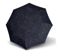 Knirps Re3 Duomatic Parapluie de poche Structure Bleu, bleu