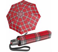 Knirps T.200 Medium Duomatic Check Red & Navy