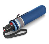 Knirps T.200 Parapluie pliant Automatique Anti Tempête Grace Bleu Rayé