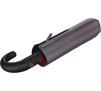 Knirps T.260 Medium Duomatic Crook Handle 2Line Up Stone