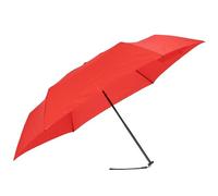 Knirps Parapluie de Poche Ultra US.050 Slim Manual - Ultra léger et Plat - résistant aux tempêtes - Coupe-Vent - 21 cm - Rouge