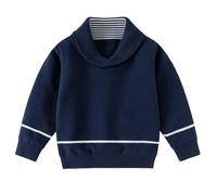 Knit Crew Neck Pull Fille, Pull Enfant 18 Mois, Col Rond Tricot Manches Longues Confort Hauts pour Enfant Respirant Basique Coupe Ample Sweatshirts Hiver Chaud Mode Et Loisirs Grande Taille Pullover