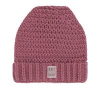 Knit Factory - Bonnet Alex - Bonnet Femme et Homme - Beanie Hiver - Bonnet Chaud - Bonnet tricoté - Grosses Mailles - Stone Red - One Size - 30% Laine, 70% Acrylique