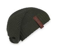 Knit Factory - Bonnet Coco - Bonnet Femme et Homme - Beanie Hiver - Bonnet Chaud - Bonnet tricoté - Khaki - One Size - 30% Laine, 70% Acrylique