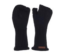 Knit Factory - Cleo Gants sans Doigts - One Size | Mitaines femme en maille avec de la laine - Gants sans doigts pour l’automne et l’hiver - Chauds et confortables