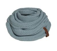 Knit Factory - Coco Foulard Infini Tube - Écharpe tube pour femme et homme - Écharpe tube pour l’automne et l’hiver - Tour de cou - Écharpe circulaire - Col écharpe - Stone Green - Taille unique