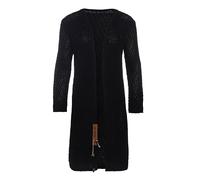 Knit Factory - Luna Long Cardigan Tricoté - Noir - 42/44
