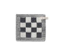 Knit Factory - Manique Block - Ecru/Anthracite - 23x23 cm
