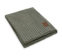 Knit Factory - Uni Plaid XL - Urban Green - 195x225 cm