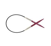 Knit Pro Dreamz Aiguille à tricoter circulaire pour chaussettes, poignets, petits projets circulaires Bois de bouleau, 25 cm, 5 mm