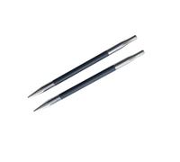 Knit Pro Karbonz Aiguilles à tricoter circulaires interchangeables en fibre de carbone (8,5 cm, 5 mm)
