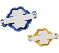 Knit Pro10863 Lot de 2 moules à pompons de forme irrégulière 3½,4½ cm