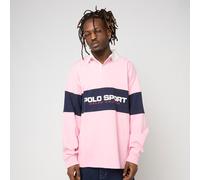 Knit-Rugby-Pullover rose L