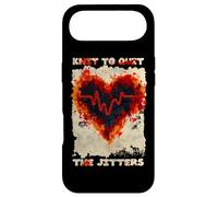 Knit to Quit The JITTERS Coque pour iPhone Air