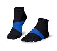 KNITIDO Marathon TS Chaussettes à orteils sport avec support du pied et système anti-ampoules, pointure:35-38, Coleur:navy/bleu (206)