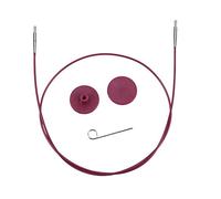 KnitPro 10502 corde pour pointe d'aiguille, plastique, violet, 80 cm