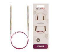 KnitPro Aiguilles à tricoter circulaires fixes Symfonie 150 cm x 3,75 mm Multicolore