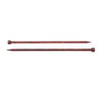 KnitPro 30 cm x 3,5 mm Cubics Aiguilles à Simple Pointe en Palissandre