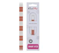 KnitPro Jeu d'aiguilles SmartStix K42025 en métal coloré 20 cm 3 mm