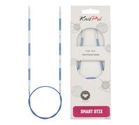 KnitPro 42065 SmartStix Aiguille à tricoter circulaire, métal, Multicolourede, 60 cm, 3 mm