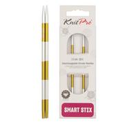 KnitPro 42123 SmartStix Pointe à aiguilles, métal, Multicolourede, 3,5 mm
