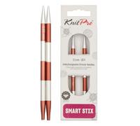 KnitPro 42128 SmartStix Pointe à aiguilles, métal, Multicolourede, 5,5 mm