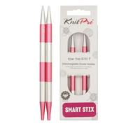 KnitPro 42130 SmartStix Pointe à aiguilles, métal, Multicolourede, 6,5 mm, Coloré