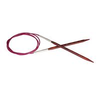KnitPro 80 cm x 7 mm Cubics Aiguilles circulaires Fixes en Palissandre