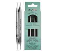 KnitPro Aiguille Conseils, Acier inoxydable, Argent, Un Taille