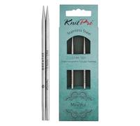 KnitPro Aiguille Conseils, Acier inoxydable, Argent, Un Taille