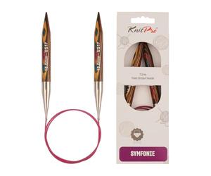 KnitPro Aiguille de Tricot Circulaire en Bois - 12 mm/100 cm