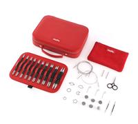 KnitPro Aiguilles à Tricoter : Interchangeable Standard : Karbonz Élan : Cadeau