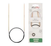 KnitPro Aiguilles circulaires en Bambou 60 cm 2,25 mm - 3 pièces