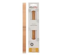 KnitPro Basix Aiguilles à Tricoter à Double extrémité, Bouleau, Multicolore, 20 cm x 2,75 mm, Lot de 5