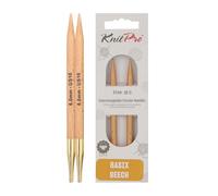 KnitPro Basix Aiguilles à Tricoter circulaires interchangeables spécial, Bouleau, Multicolore, 8.5 x 0.6 x 0.6 cm