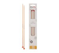 KnitPro Basix Aiguilles à Tricoter Simple, Bouleau, Multicolore, 40 cm x 3.00 mm