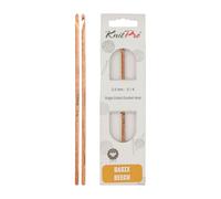 KnitPro Basix Crochet Simple Crochets, Bouleau, Multicolore, 15 cm x 3,50 mm