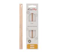 KnitPro Basix Crochet Simple Crochets, Bouleau, Multicolore, 15 cm x 3 mm