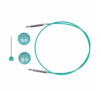 KnitPro Câble, Matériau élastique et flexible, Bleu, Un Taille