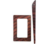 KnitPro Castor Épingle à châle en Bois Rose