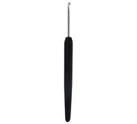 KnitPro Crochets en aluminium argenté – 3,75 mm, extrémité unique, poignée lisse et confortable