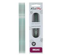KnitPro Dreamz Aiguilles à double pointe 12,5 cm | Taille US 0 (2 mm)