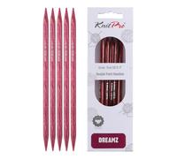 KnitPro Aiguilles à double pointe Dreamz 15 cm 6 mm Taille US 10